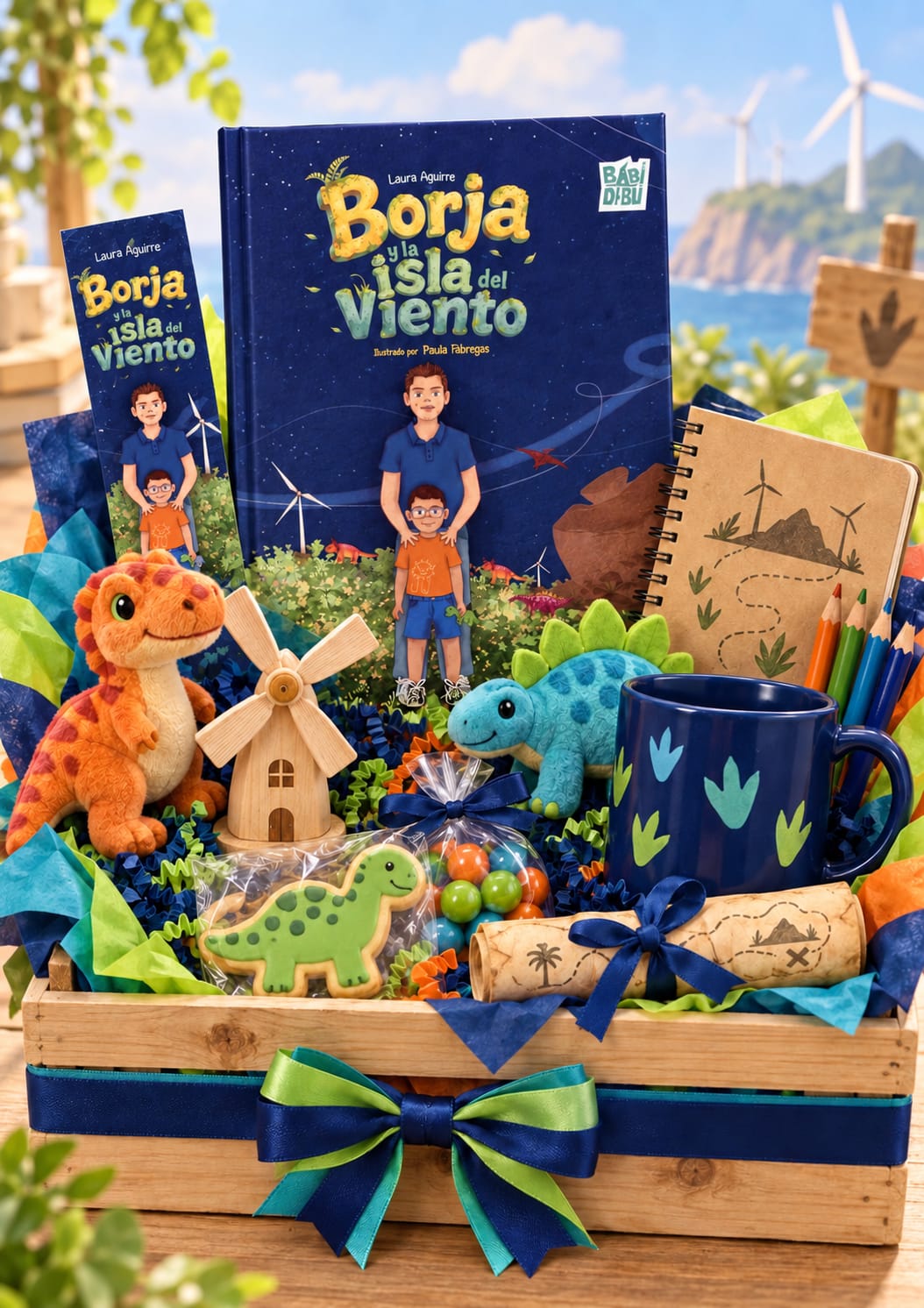 Cesta literaria Borja y la isla del viento