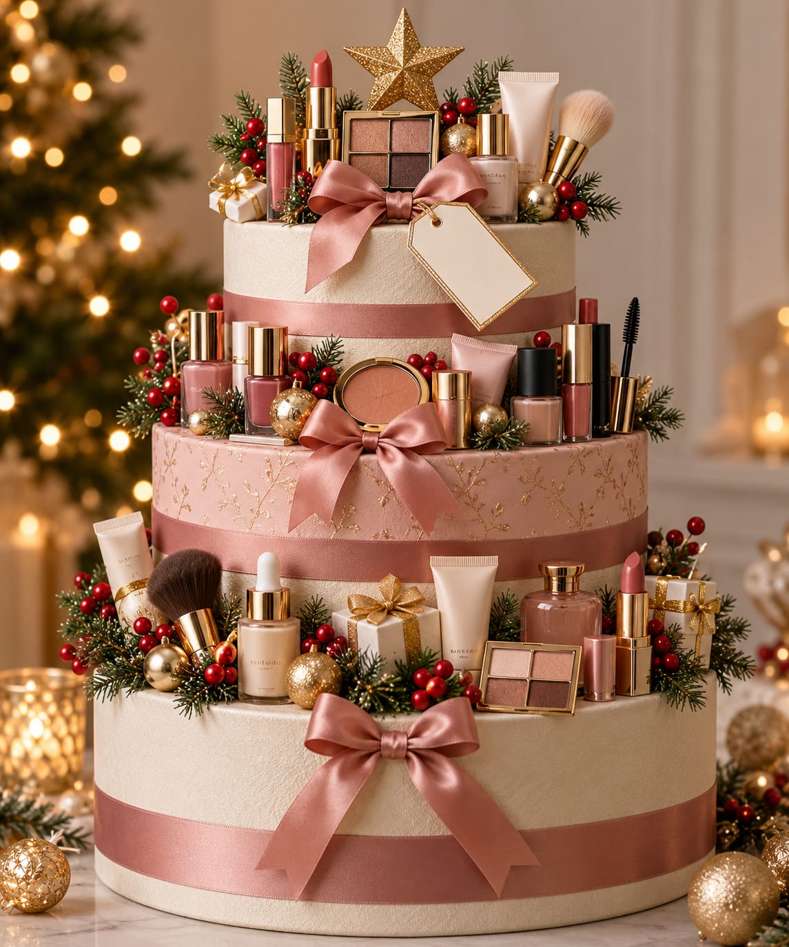 Tarta de maquillaje